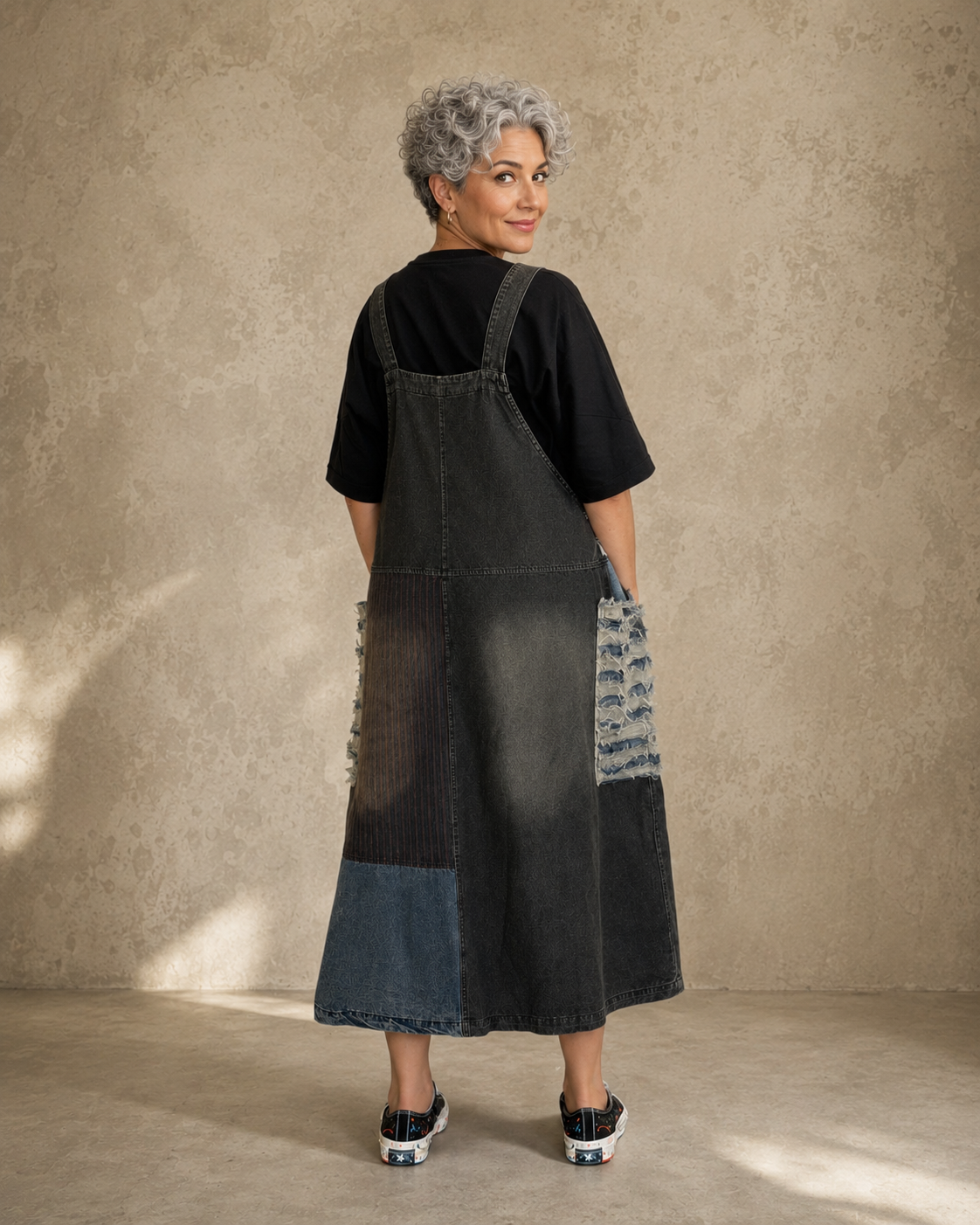 Denim Riot Dungaree Dress