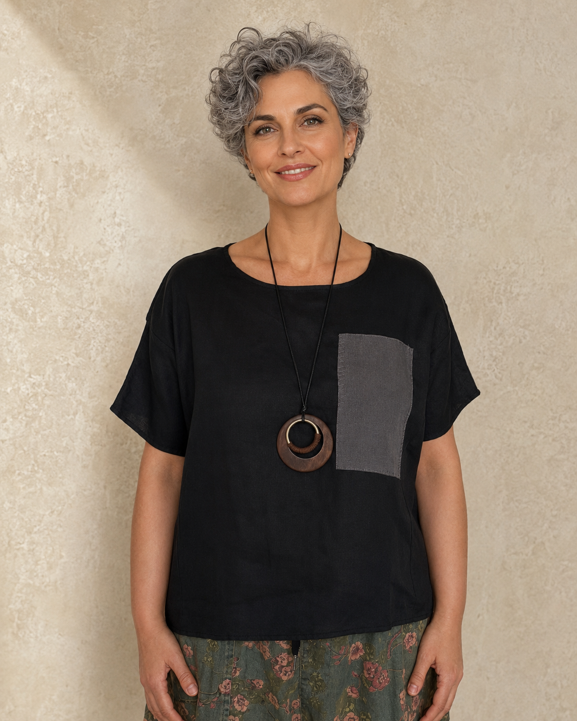 Shadow Patch Top