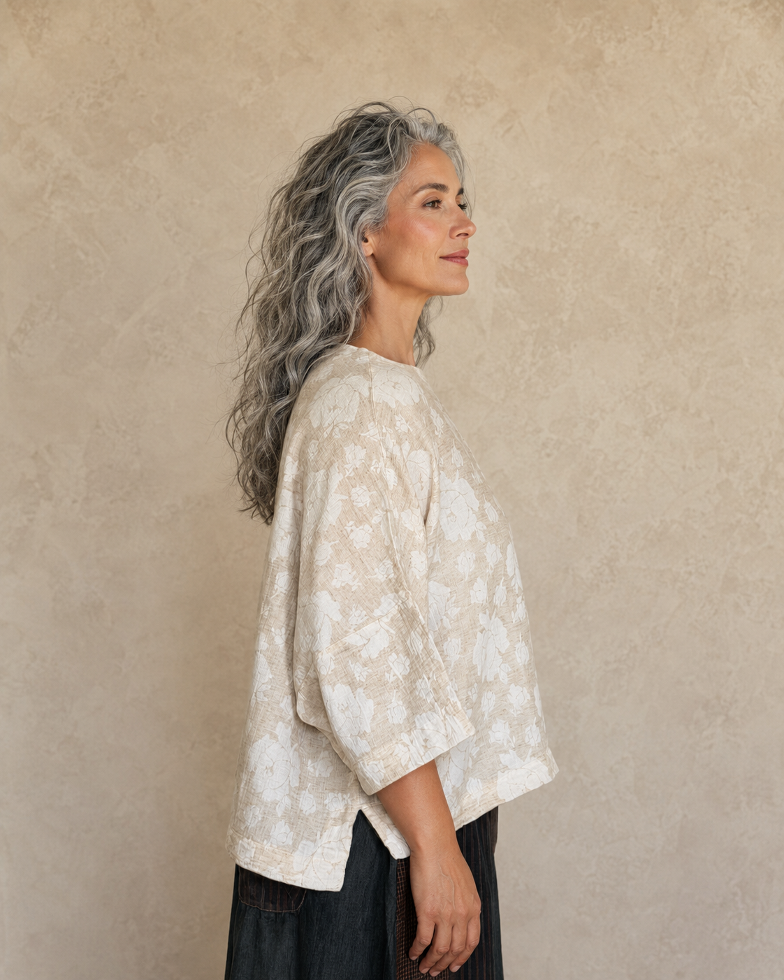 Muted Bloom Top