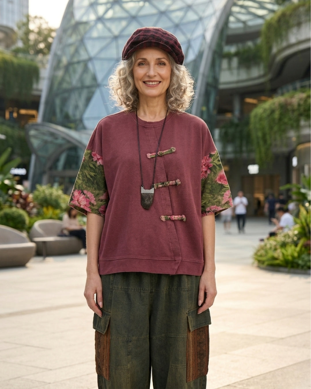 Asymmetry Bloom Top