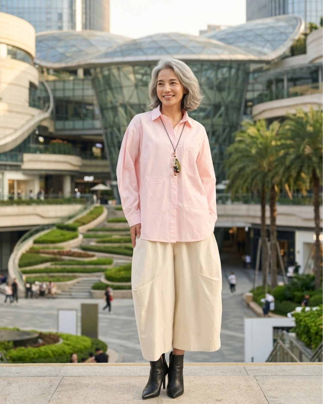 Weekend Aura Button-Up