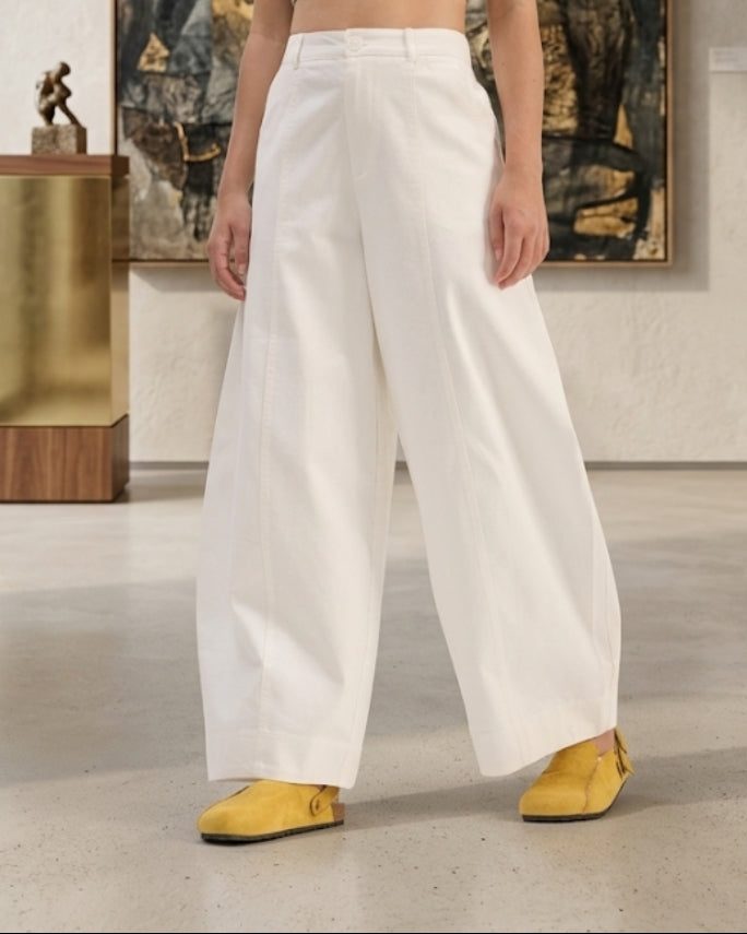 Ivory Noise Pants