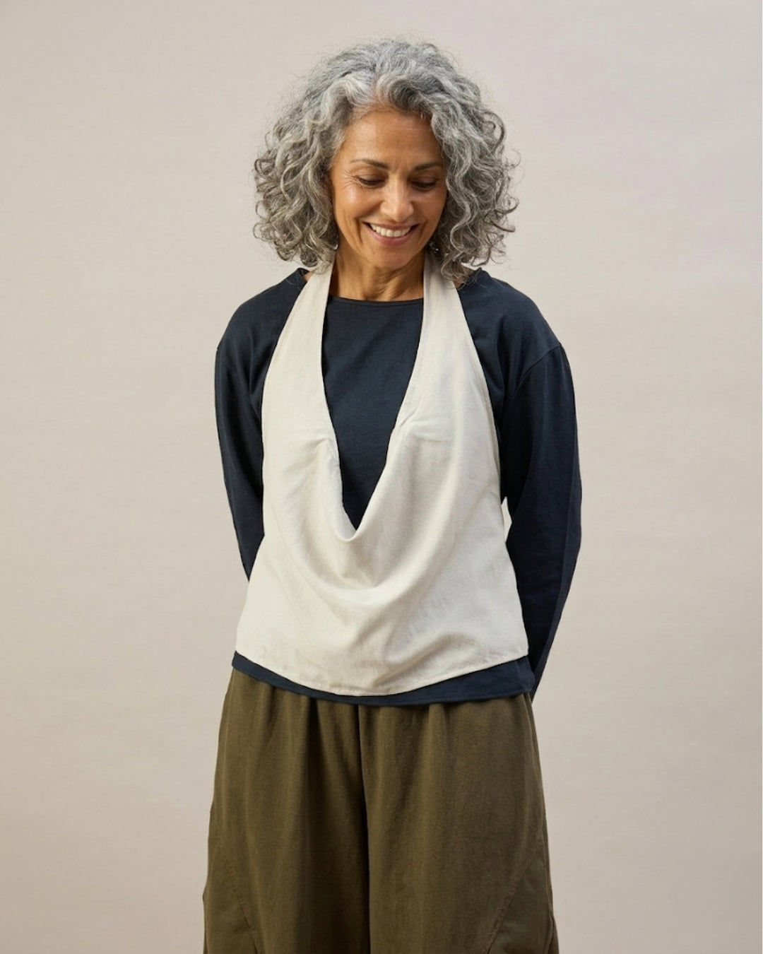 Cowl Halter Top