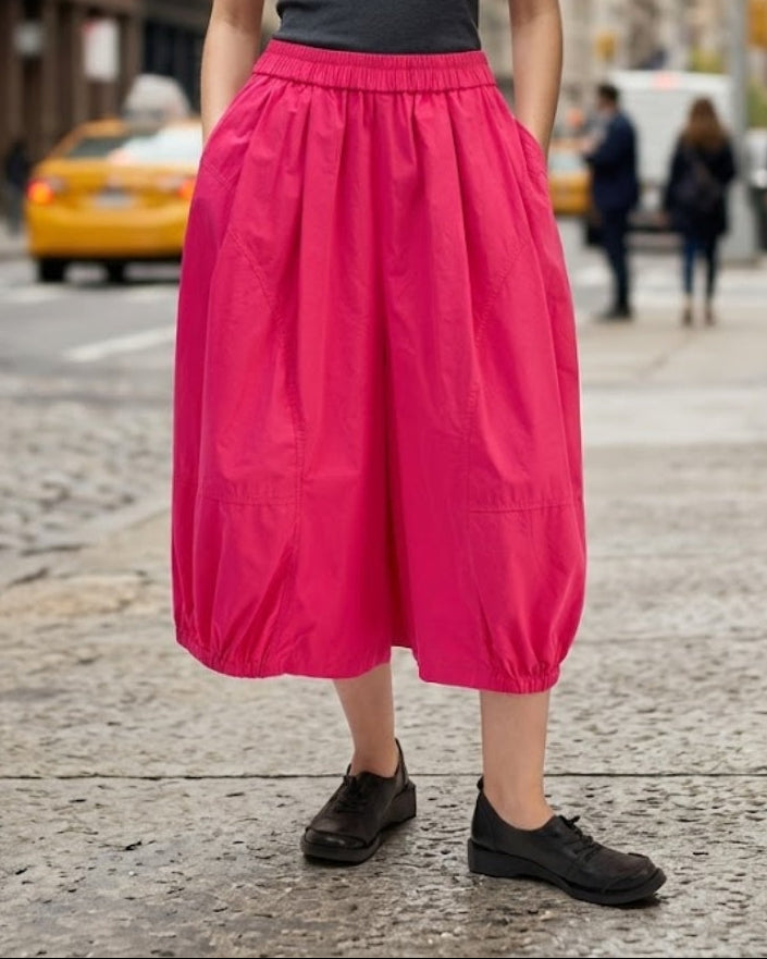 Bubble Hem Culotte