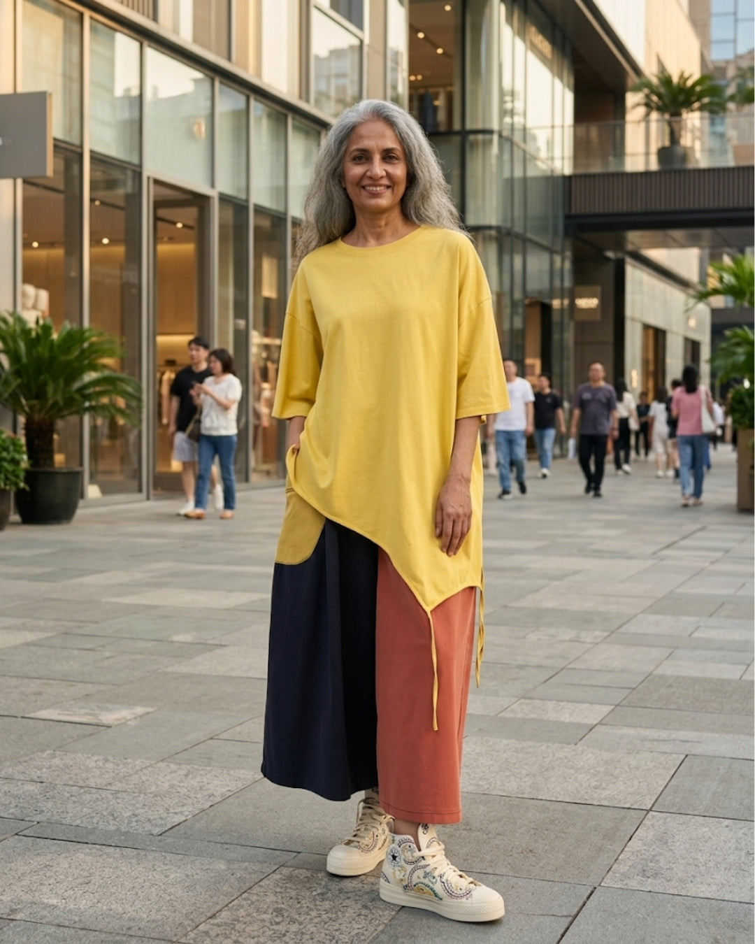 Sunshock Asym Tee