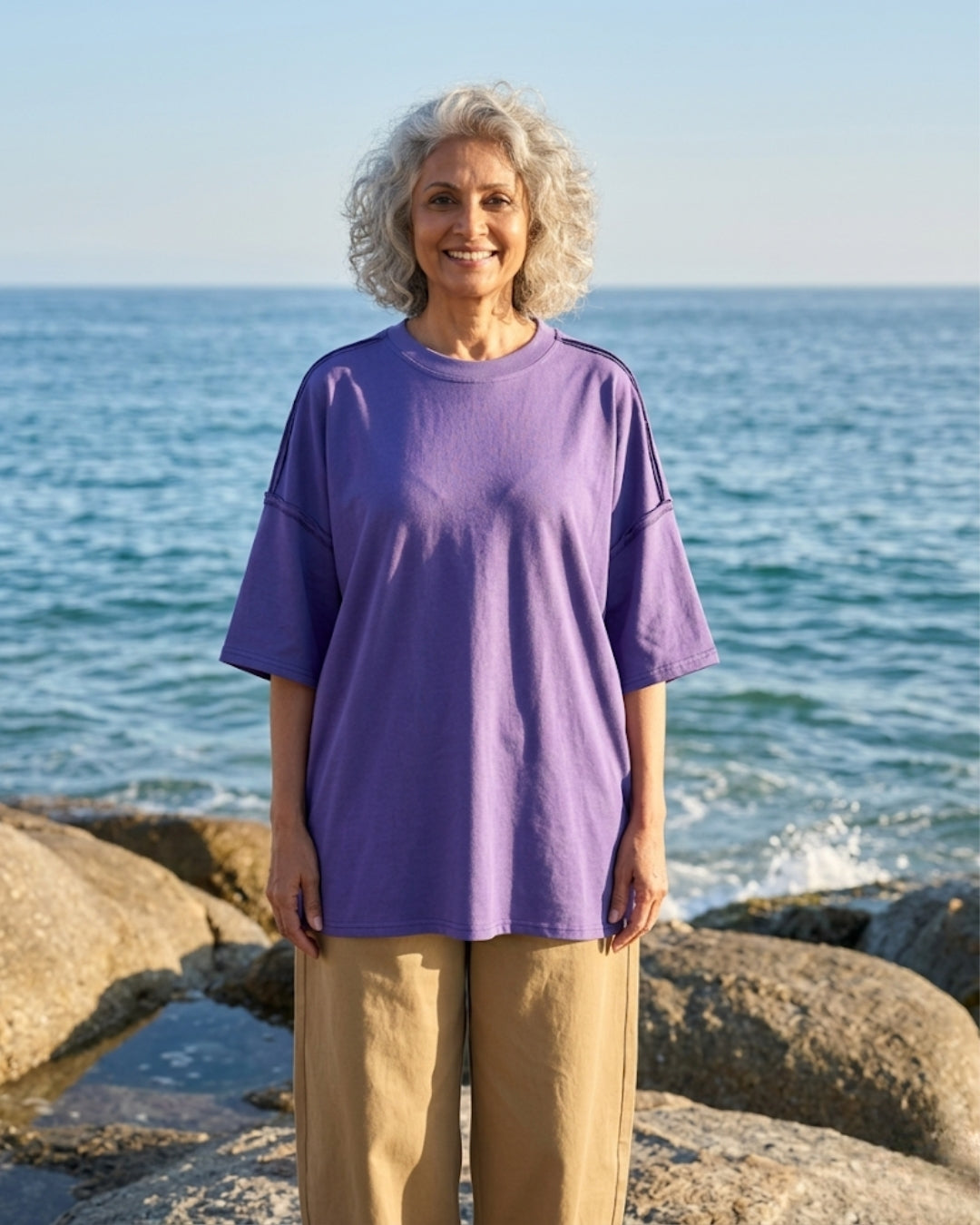 Bareform Oversized Tee (FLAT 40% Off. Auto Applies On Add To Cart)
