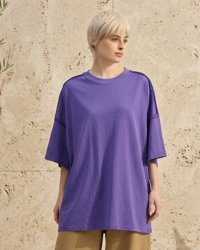 Bareform Oversized Tee (FLAT 40% Off. Auto Applies On Add To Cart)