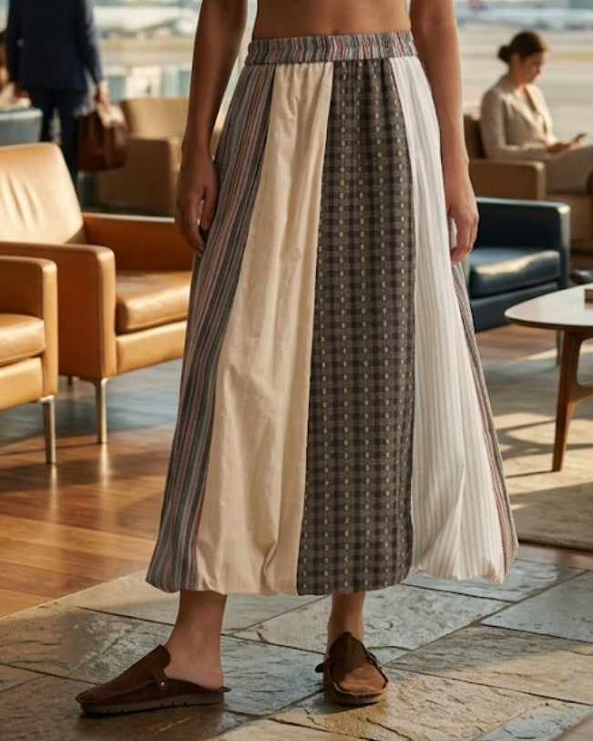 Panel Paradox Skirt