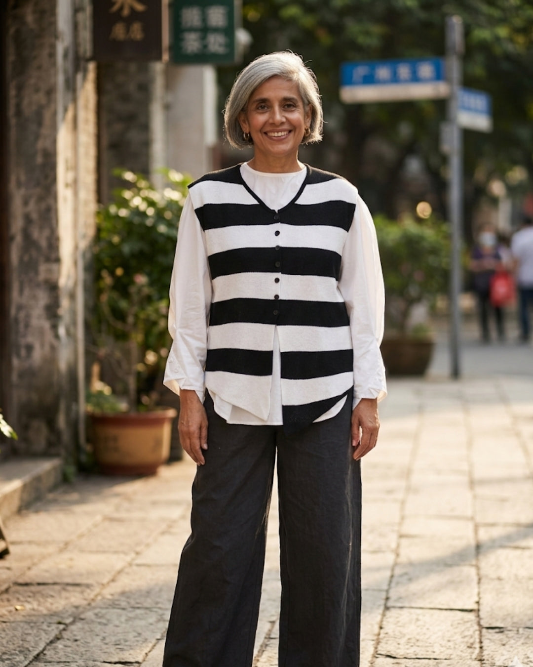 Classic Stripped Waistcoat