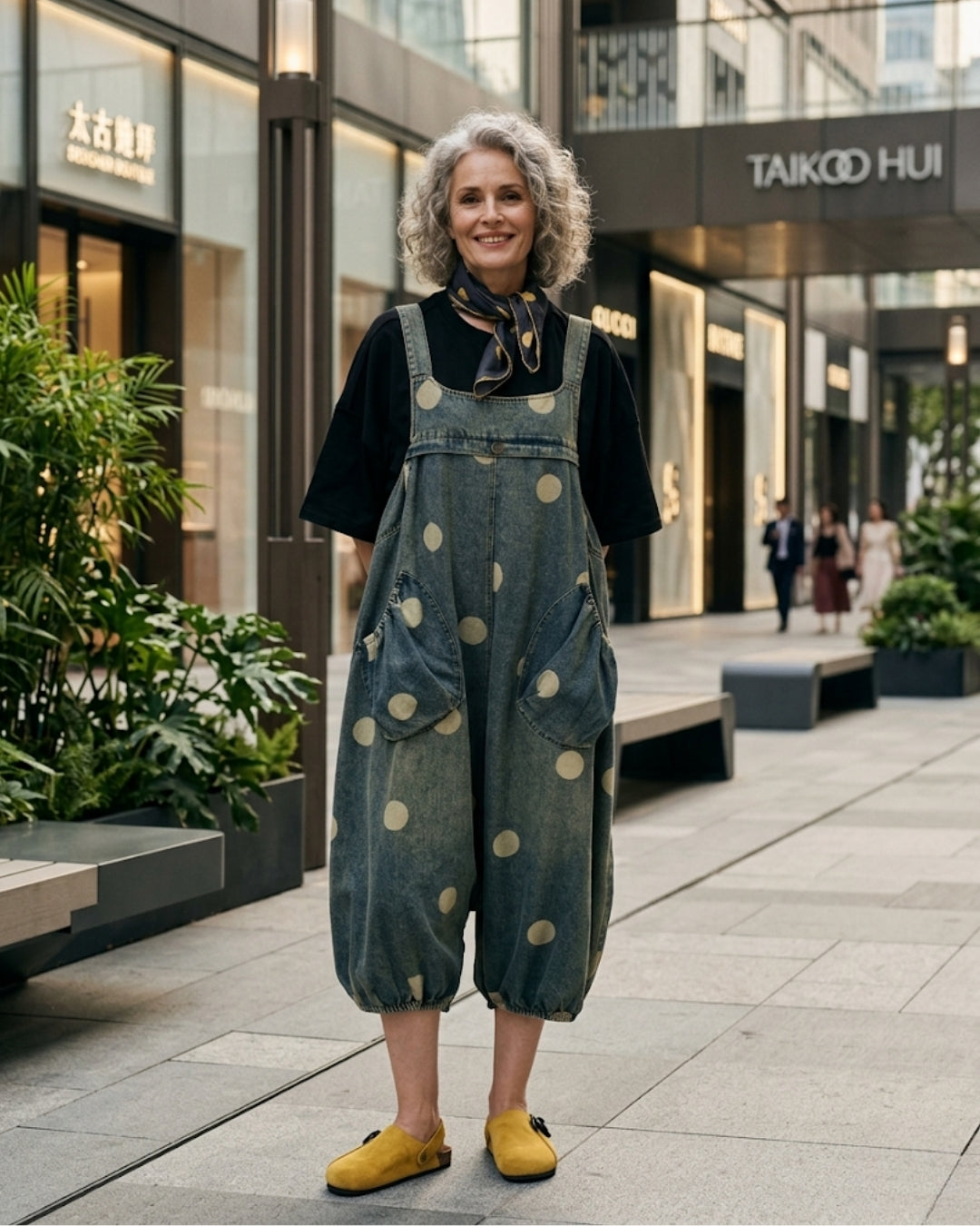 Polka Rebellion Dungaree