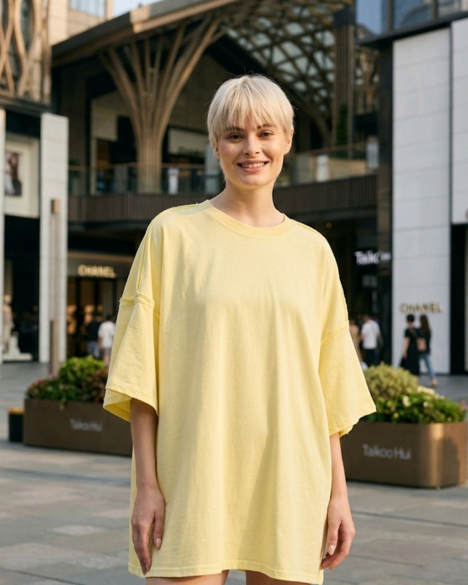Bareform Oversized Tee (FLAT 40% Off. Auto Applies On Add To Cart)